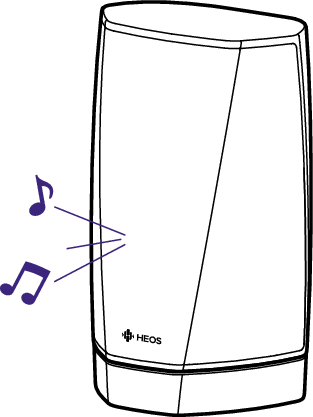 Play sound HEOS 1